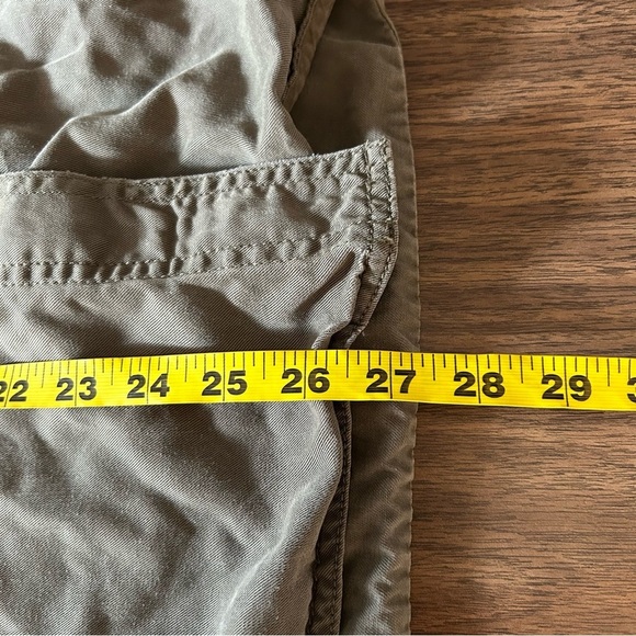 Babaton Casual Olive Green Button-Up Shirt S - Picture 10 of 11